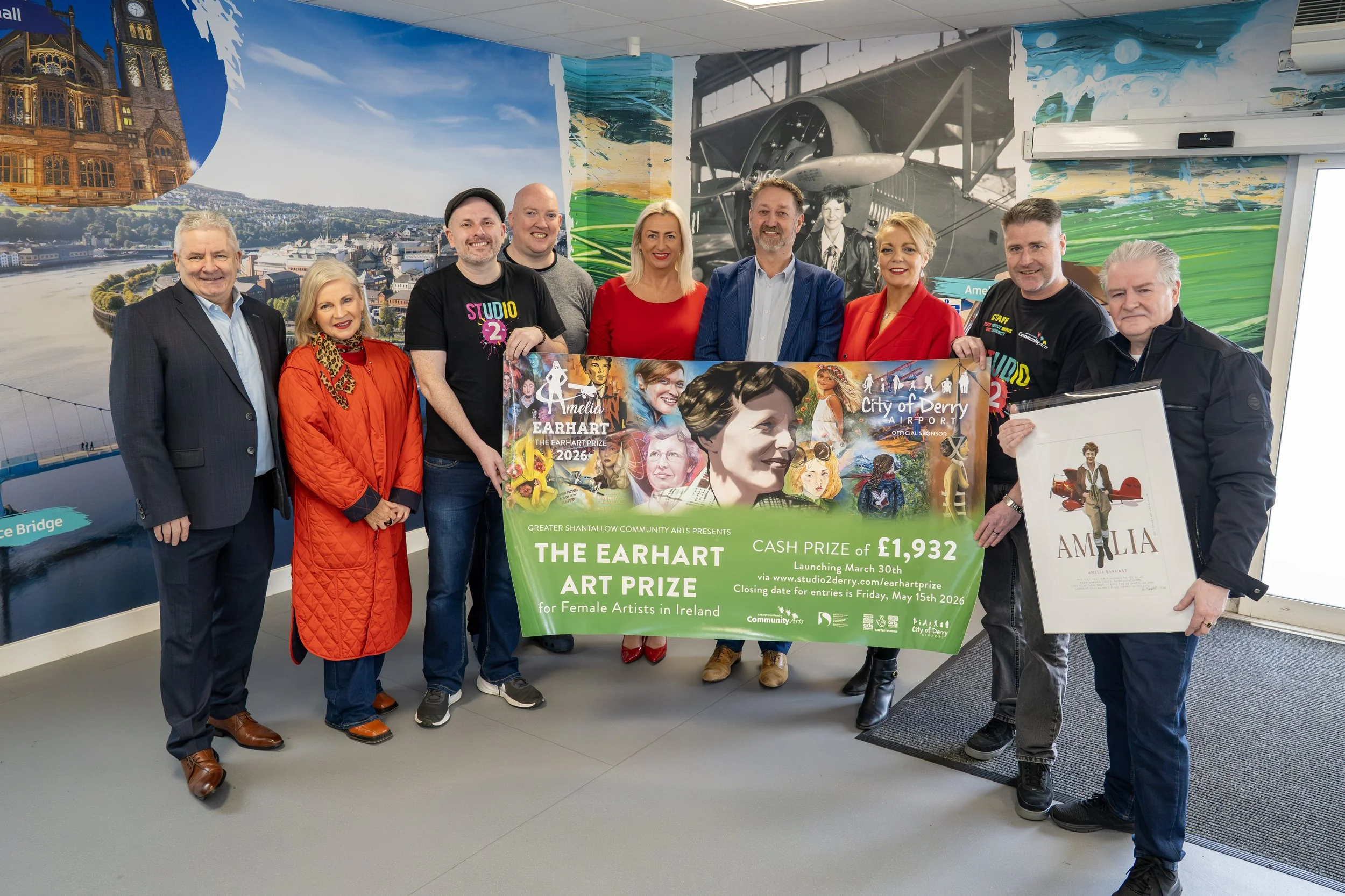 Launch of the Amelia Earhart Art Prize 2026 Celebrating Female Artists Across Ireland