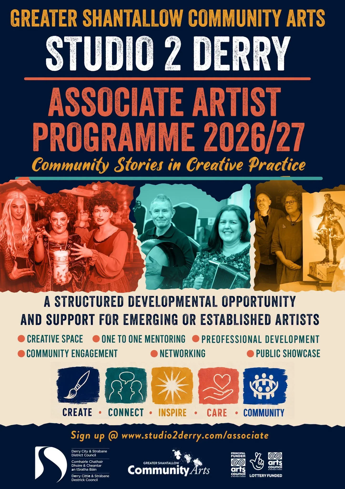 New Associate Artist Programme to Support Creative Talent in Derry