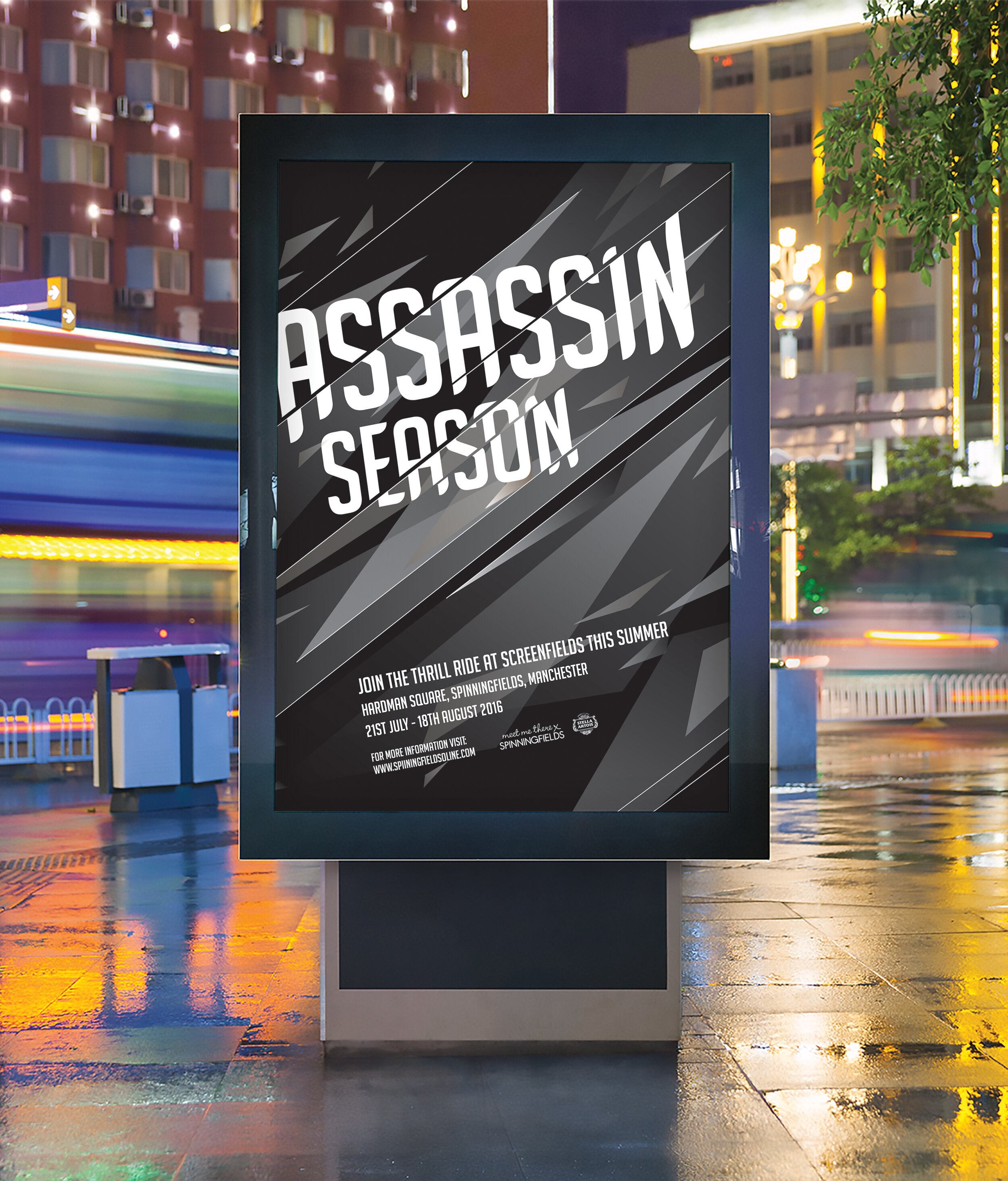 Screenfields Assassin Season