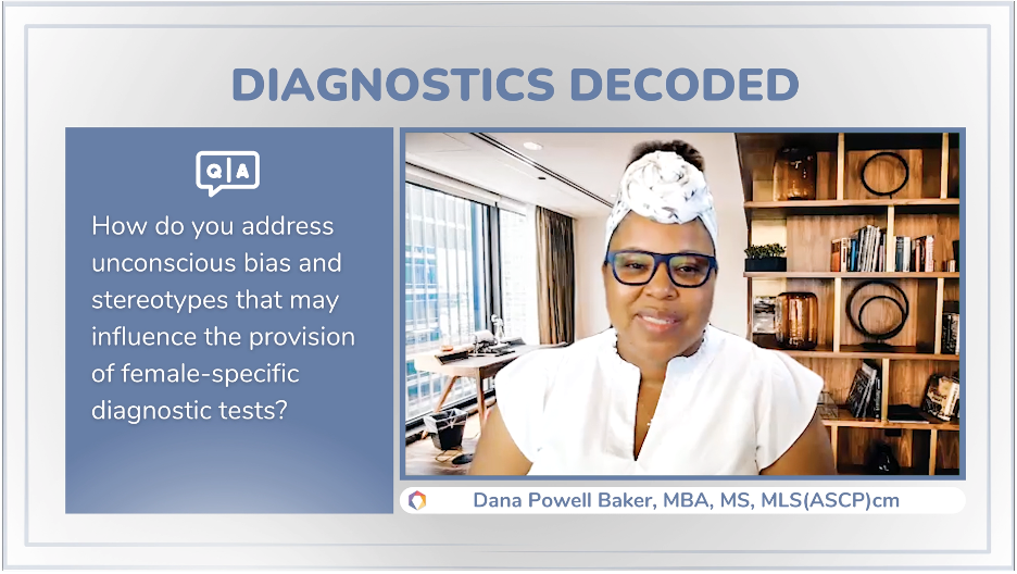 How Are Female-Specific Diagnostic Tests Impacted by Unconscious Bias?