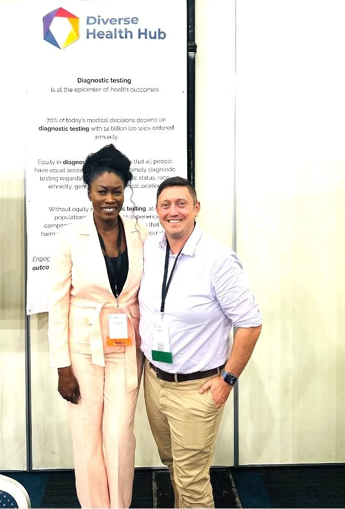 Tamara and Dr. Riding at COLA