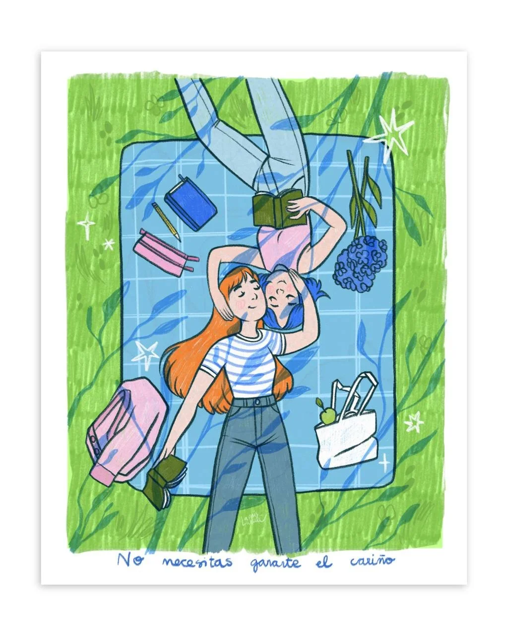 Print "No necesitas ganarte el cariño"