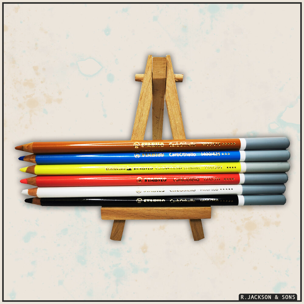 Stabilo CarbOthello Pastel Pencil - set of 24 – The Art Trading