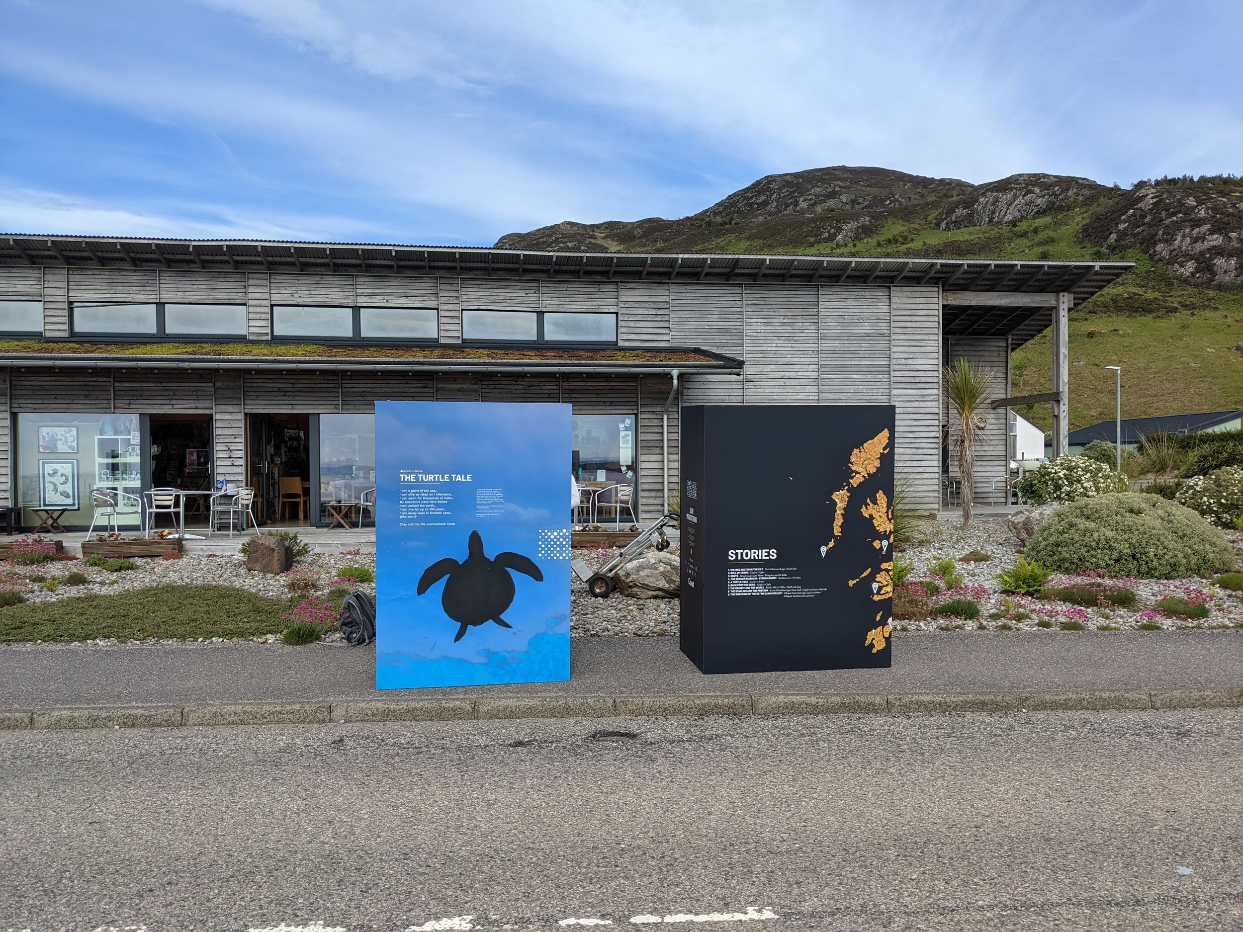 Lateral North install Coast exhibition