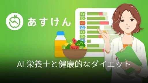 Asken Diet featured in Google Play Store
