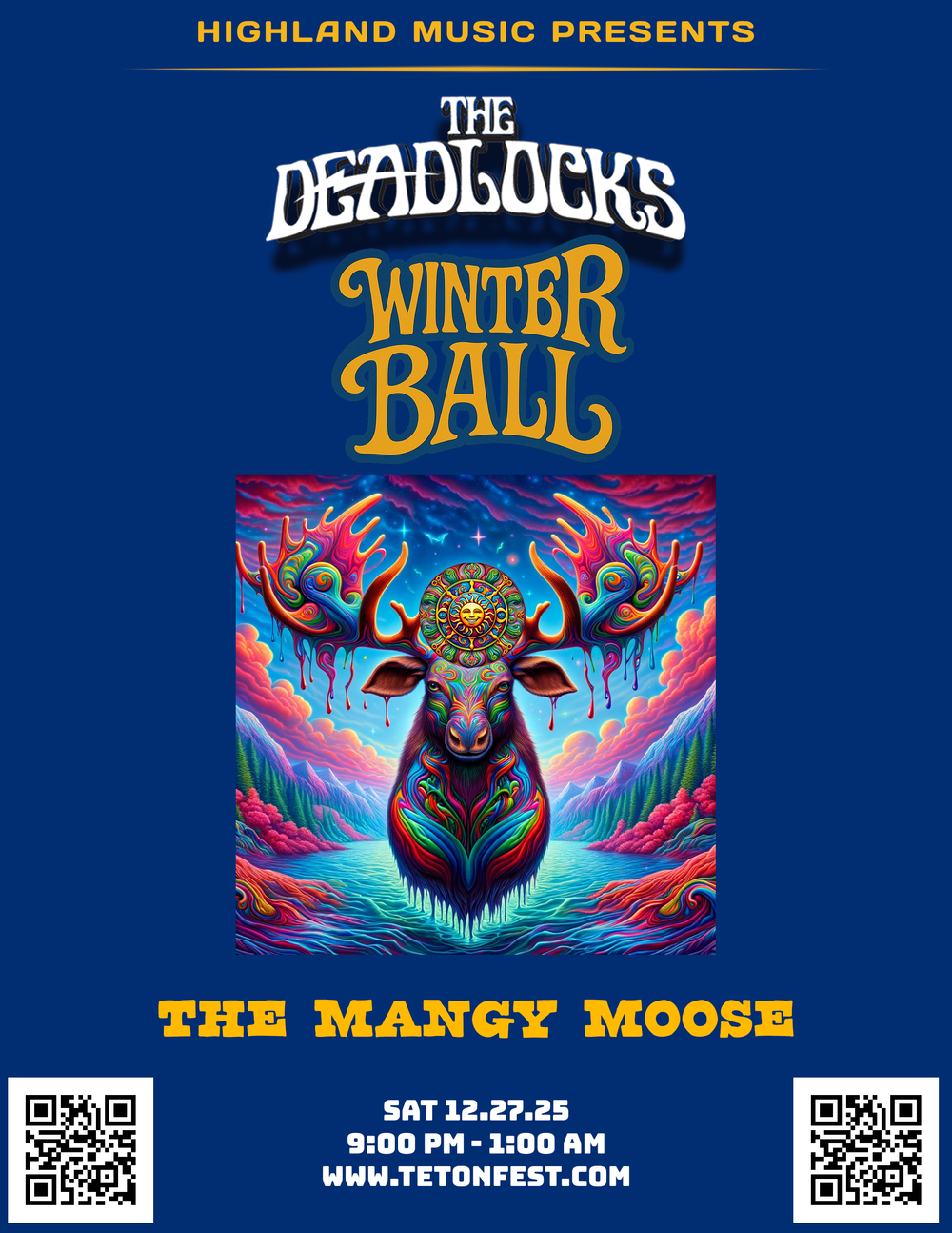 Buy tickets: The Deadlocks Winter Ball at the Mangy Moose