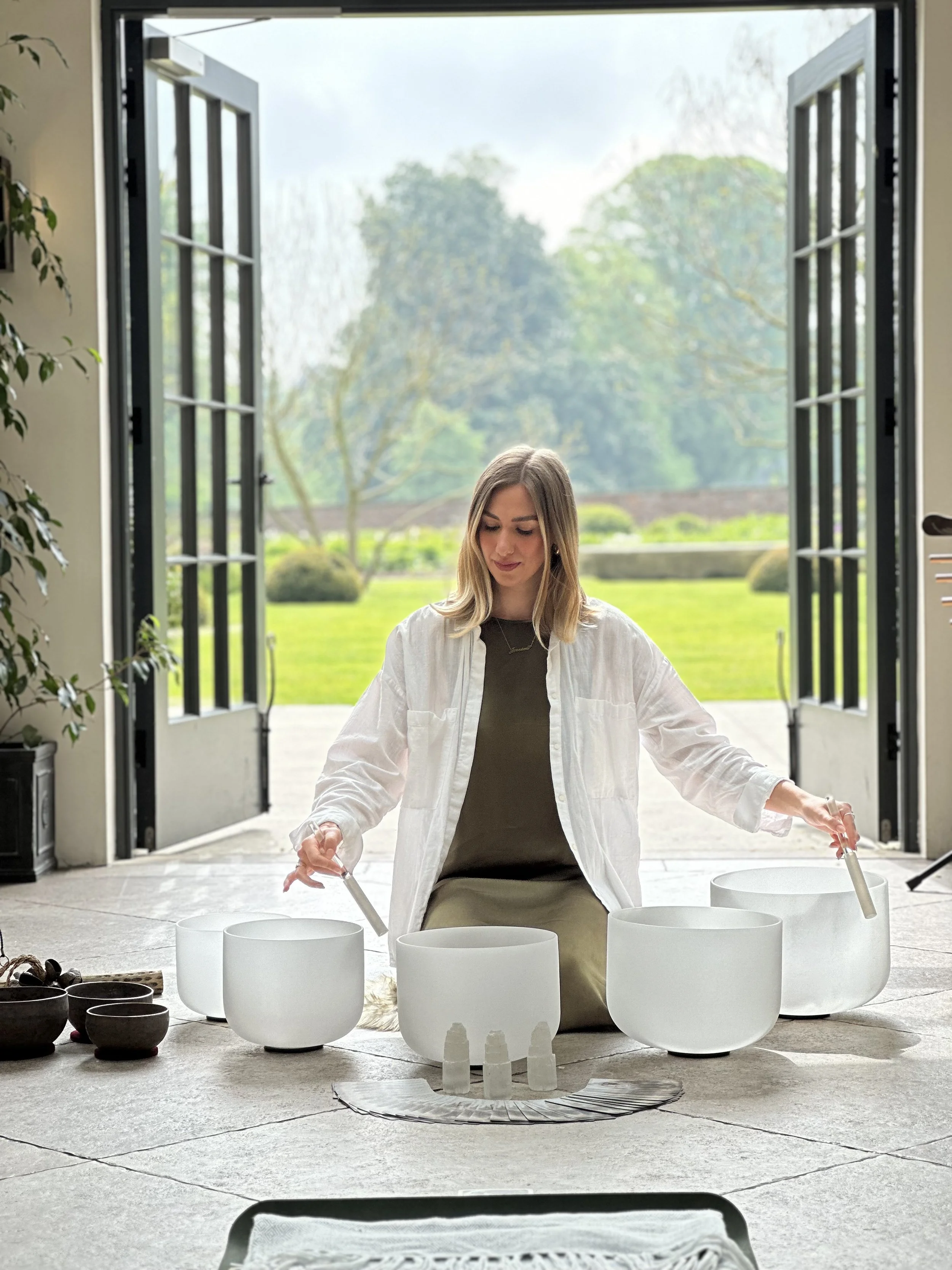 Spring Evening Sound Bath Ceremony at Middleton Lodge, North Yorkshire 