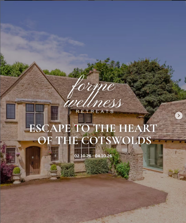 Autumn Cotswolds Retreat with House Of Reformer