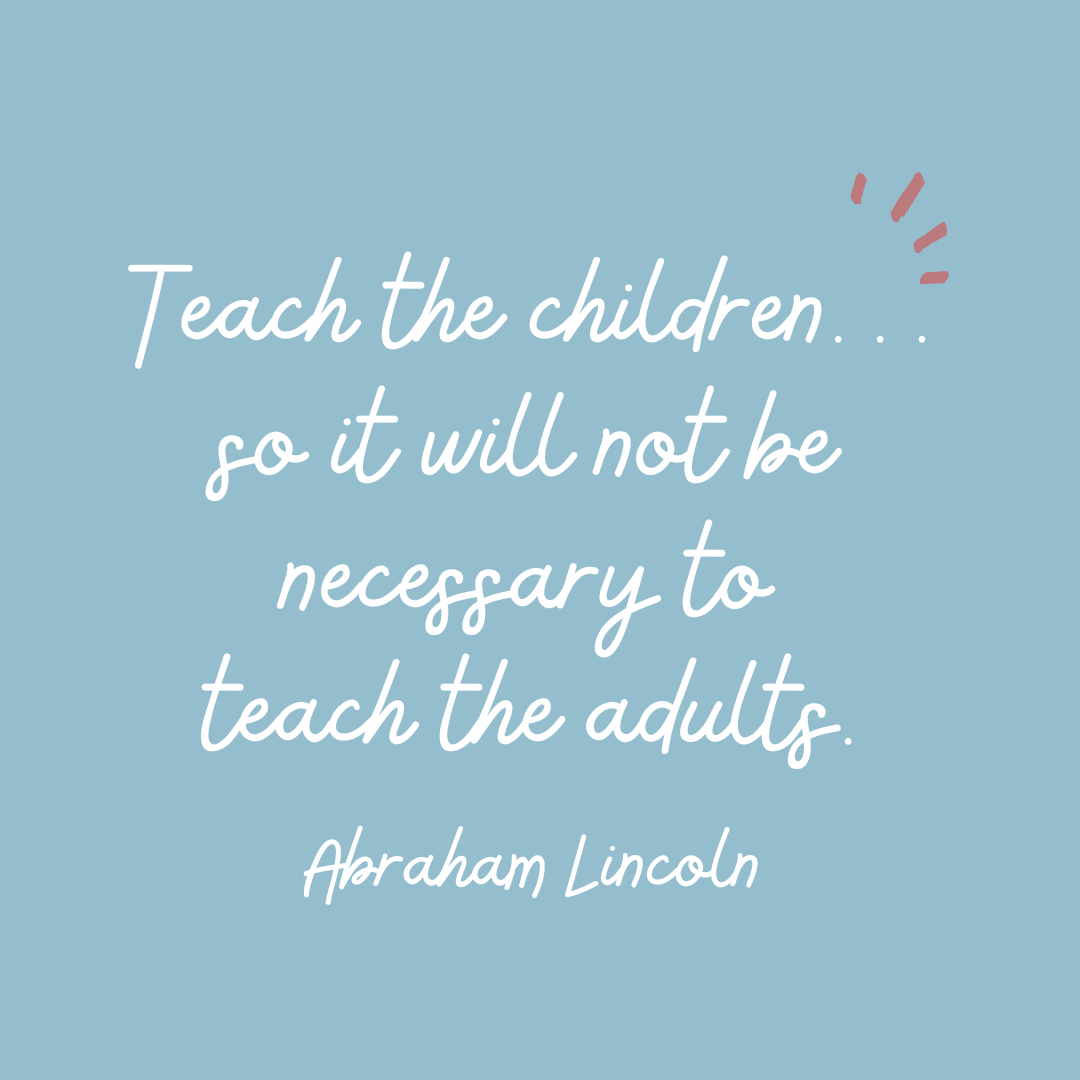 Teaching Our Children To Love The Lord