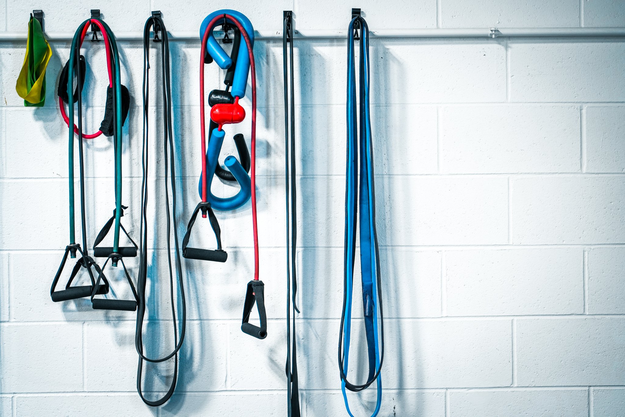 Strength and Conditioning at Movement Art Jit-Jitsu. Resistance Bands.
