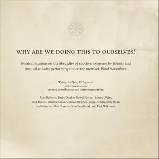 (2025) Blind Subscribers - "Why Are We Doing This To Ourselves?"