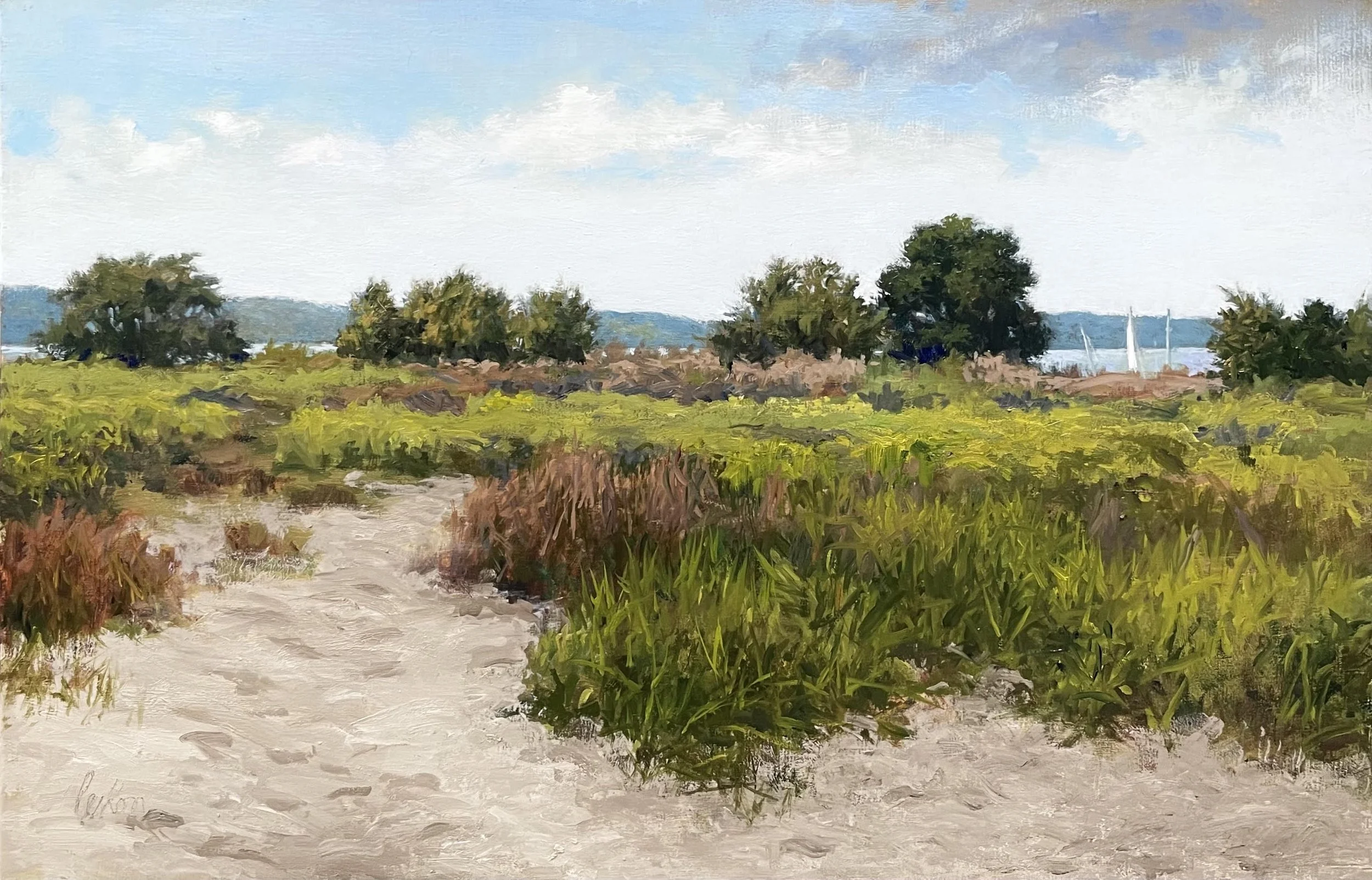 Harbor Walk, 12 x 18