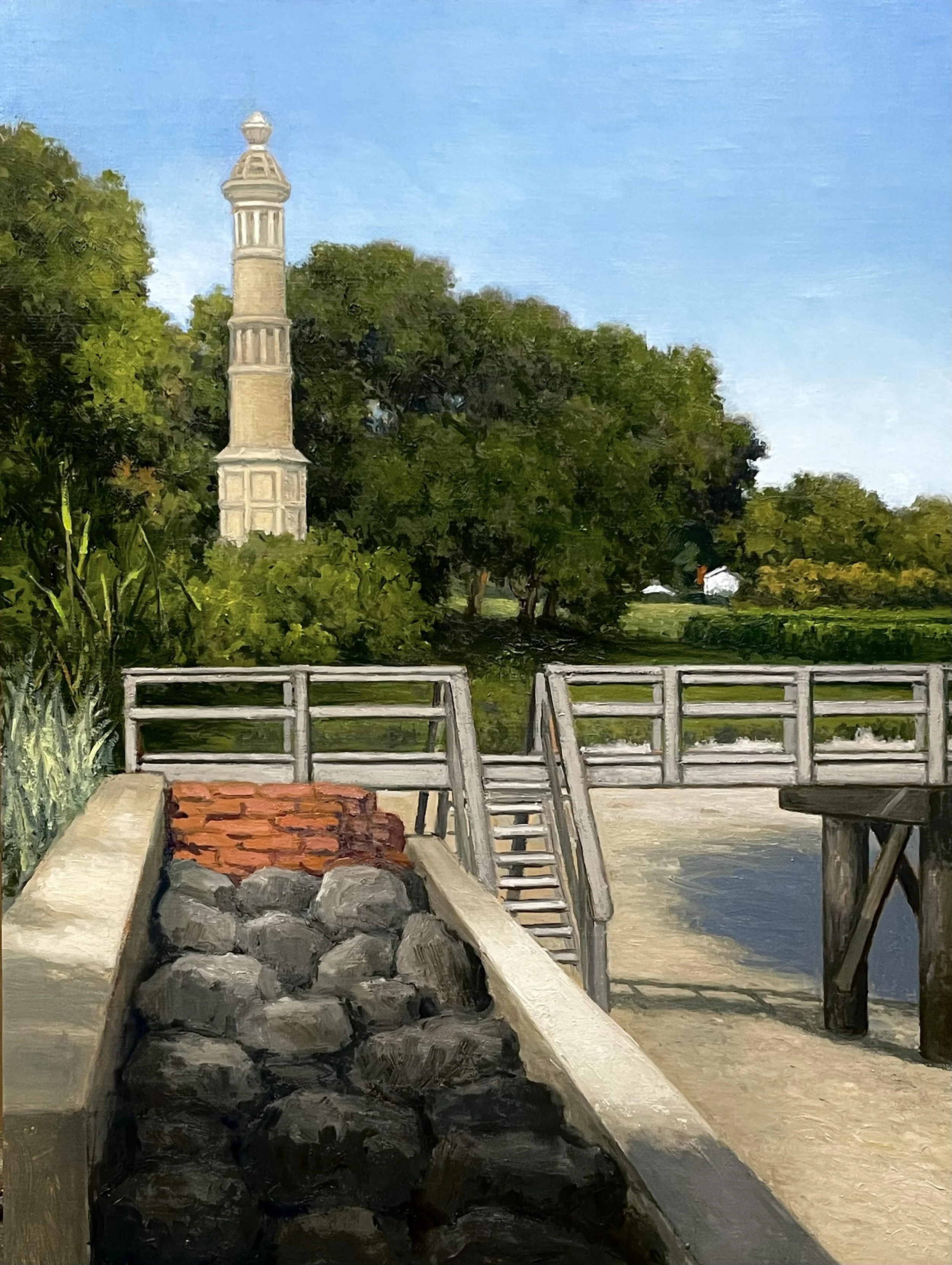  •  Tiffany’s Tower, 16 x 12, oil on panel