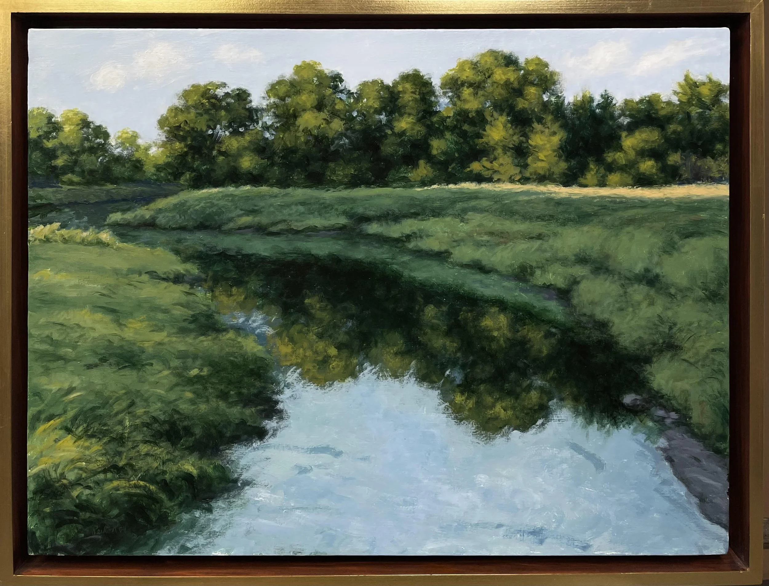 Twists and Turns, 18 x 24