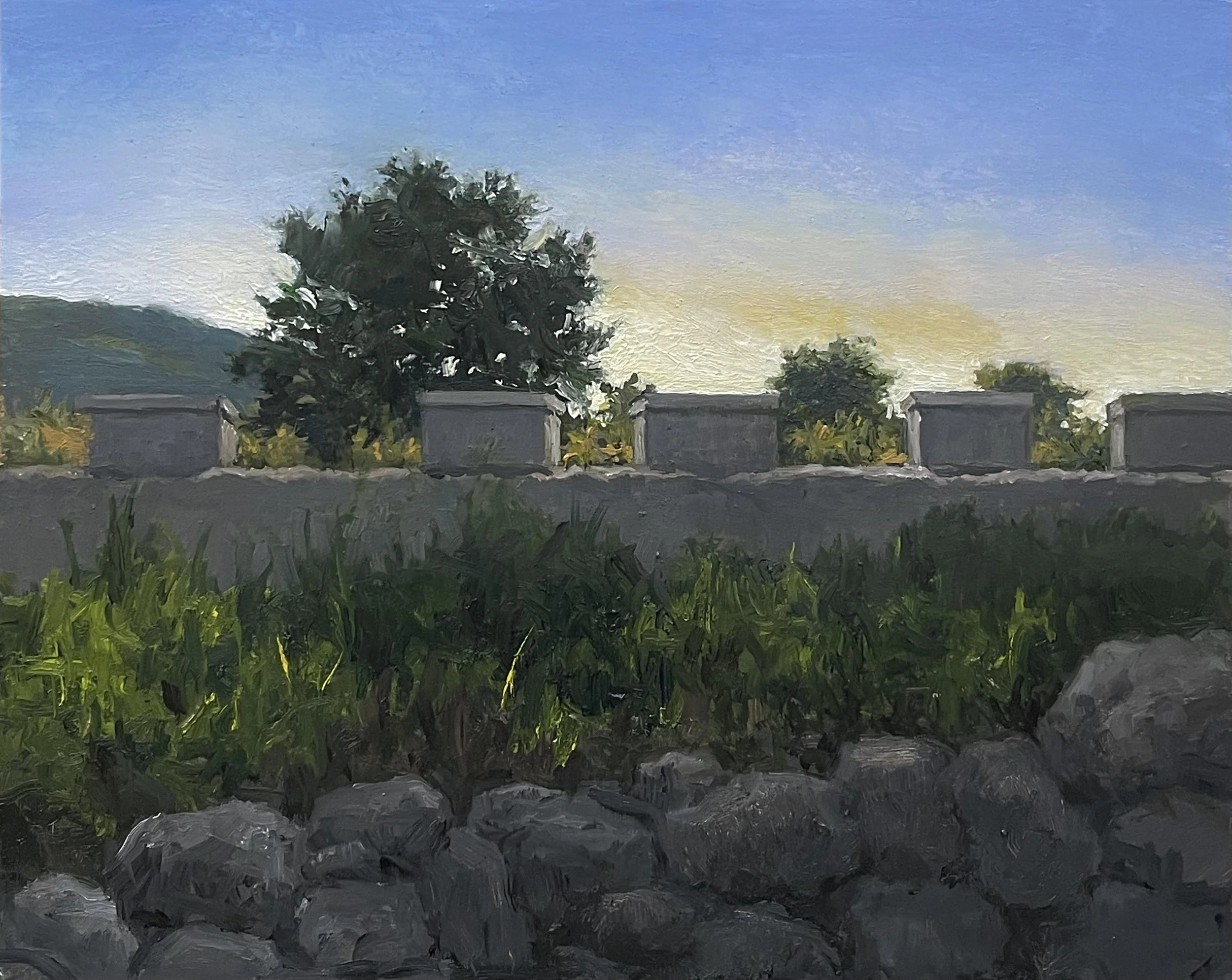 Prima Luce, 8 x 10, oil on panel