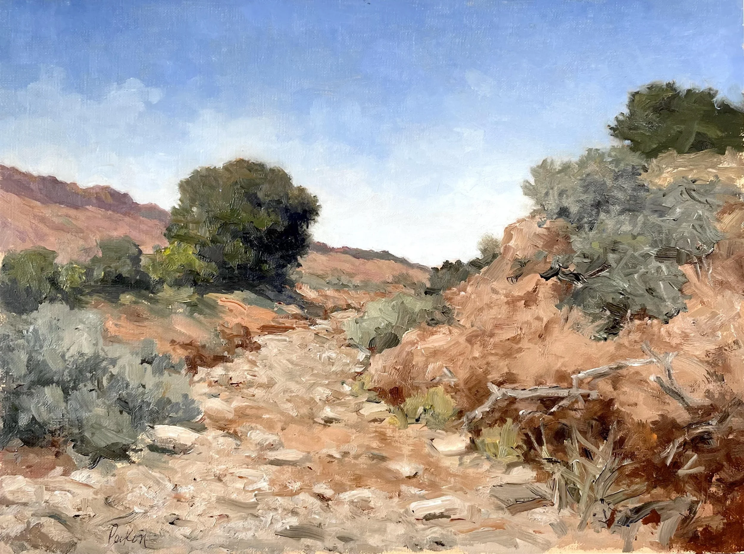 Dry Creek, 9 x 12 (private collection) 