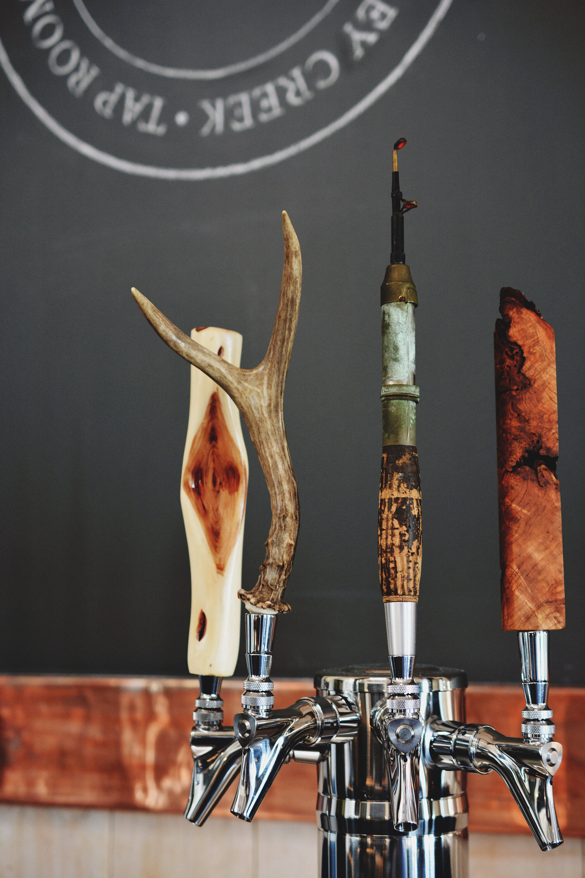 Wine and beer on tap