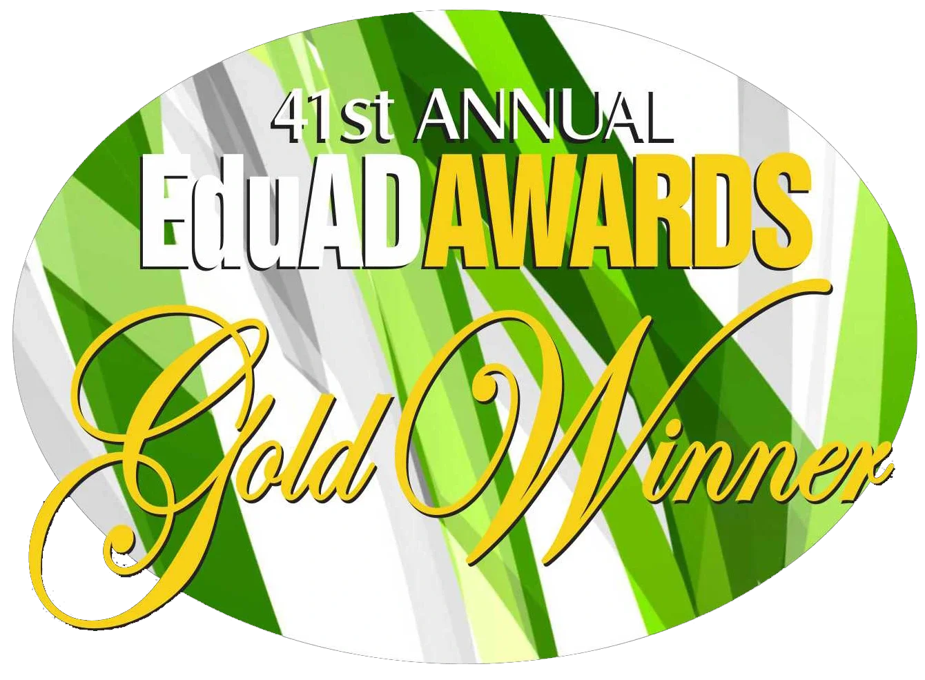 41st Annual Edu Ad Awards Gold Winner Logo