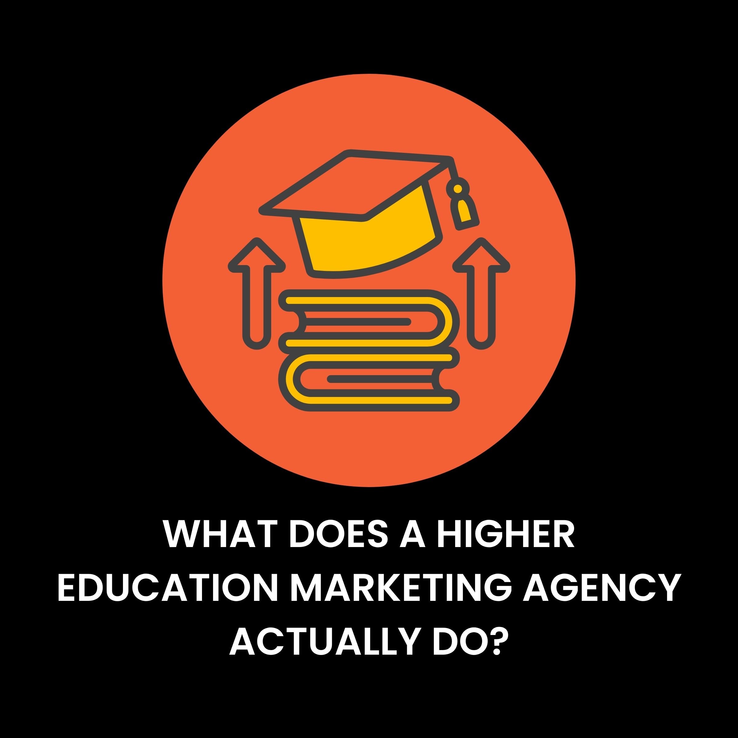 What does a higher education marketing agency actually do?