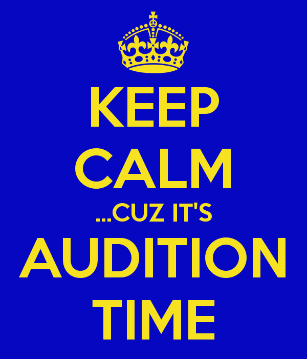  Audition Season is Upon Us 