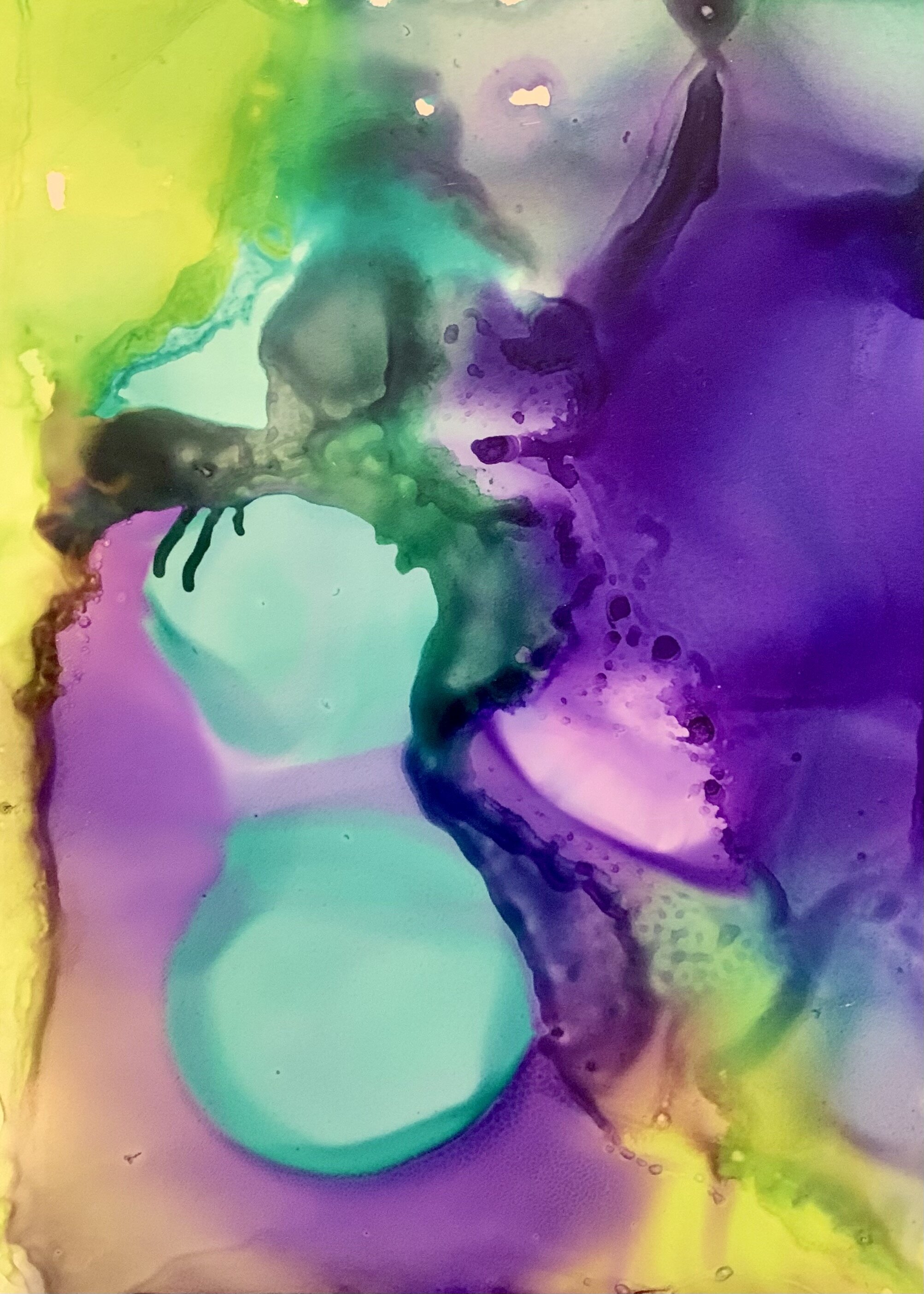 How to draw on alcohol ink — juliemariedesign