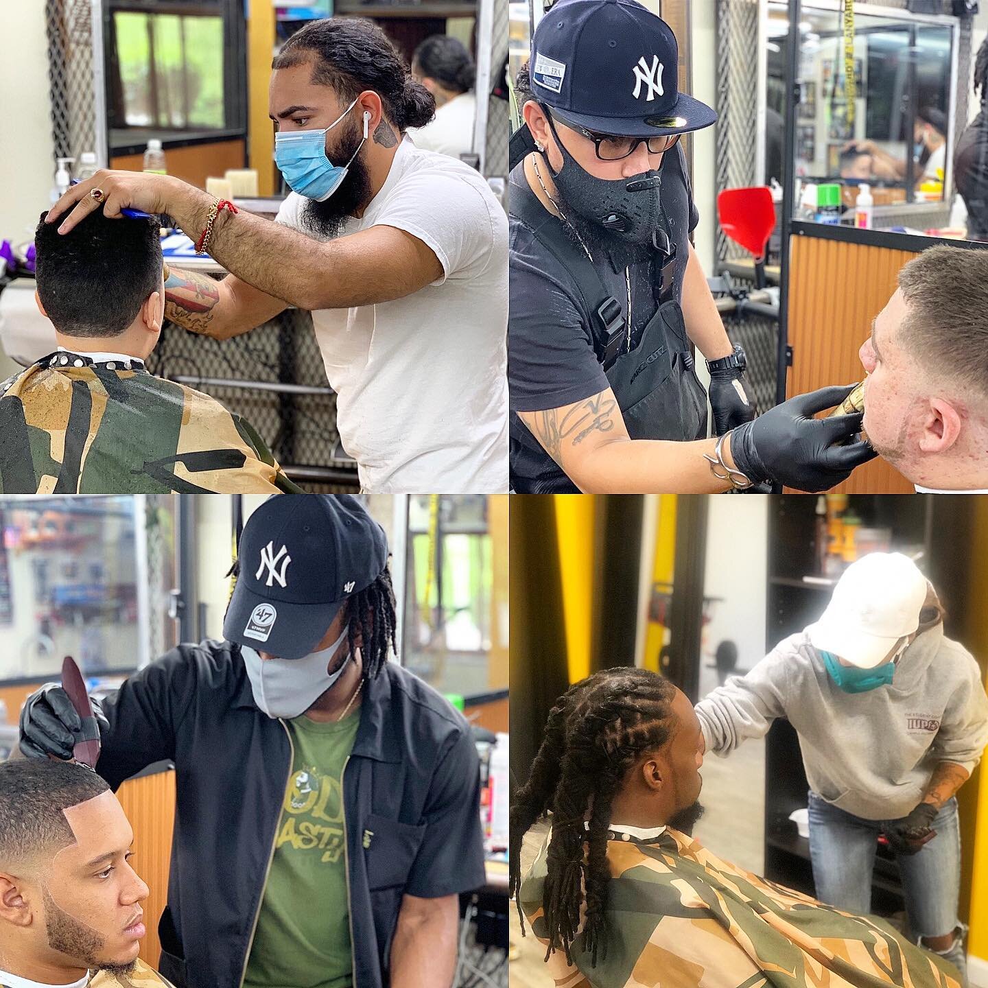 #IRONSHARPENZIRON #karizcutZ #bookearlytoavoiddisappointment #porfavor #cleanlines #barberlove #welive #inaction #fades #braids #dreads #scissorwork #trusttheprocess #followthru #execute @cutzby.ceez @bowen.blendz @eazy_e_11 @optimistic_cuts #yankee 