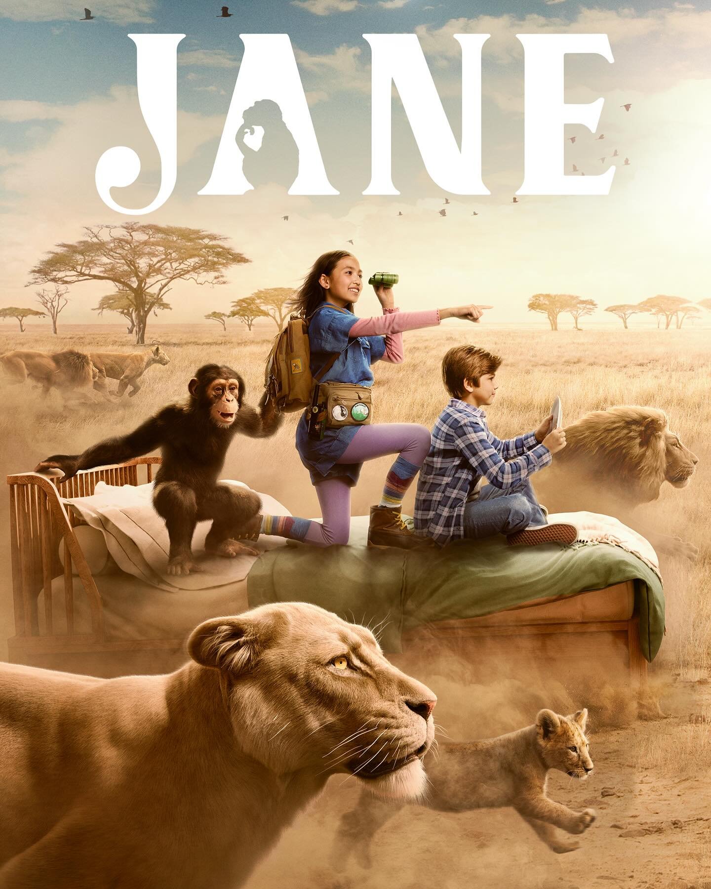 Need the next binge worthy series?  Inspired by the mission of Dr. Jane Goodall, it&rsquo;s time to save the world, one endangered animal at a time.

Watch a new season of Jane, coming April 19 to Apple TV +