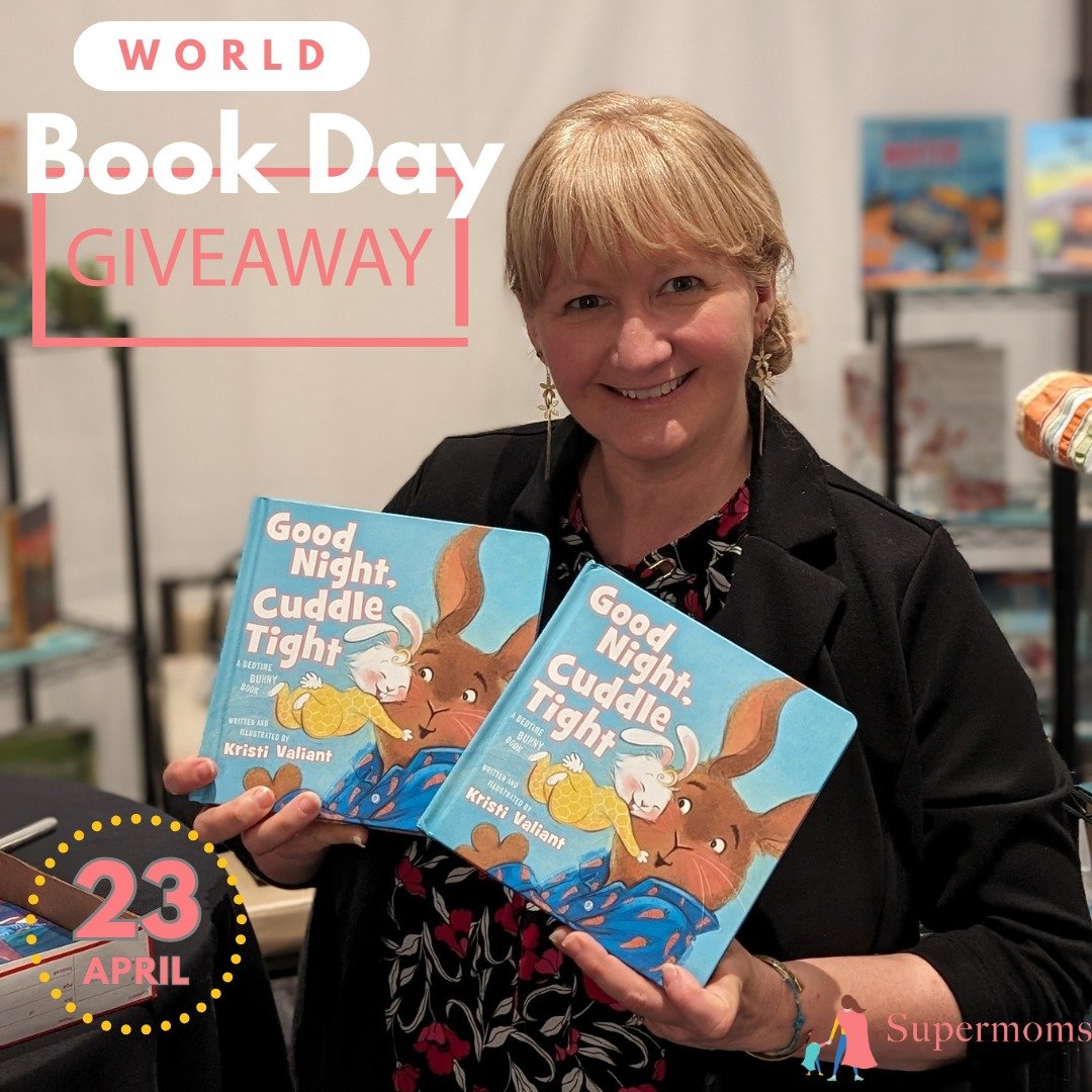 📚Happy World Book Day!!! 📚

It's GIVEAWAY time! In honor of World Book Day, we are giving away the book &quot;Good Night, Cuddle Tight&quot; It is a new favorite in our home these nights... 

We had the pleasure of meeting @kristivaliant  at @mom2s