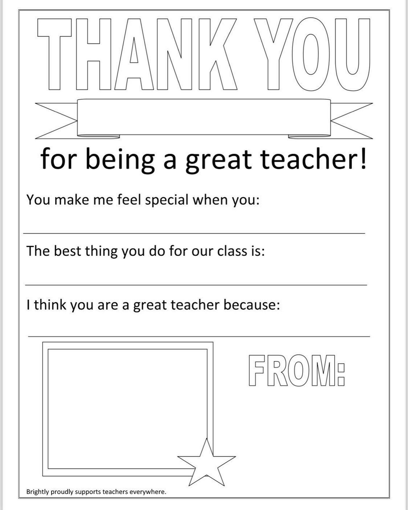 Don&rsquo;t forget to thank our very special teachers 🍎🍏
Happy Teachers Appreciation Week!