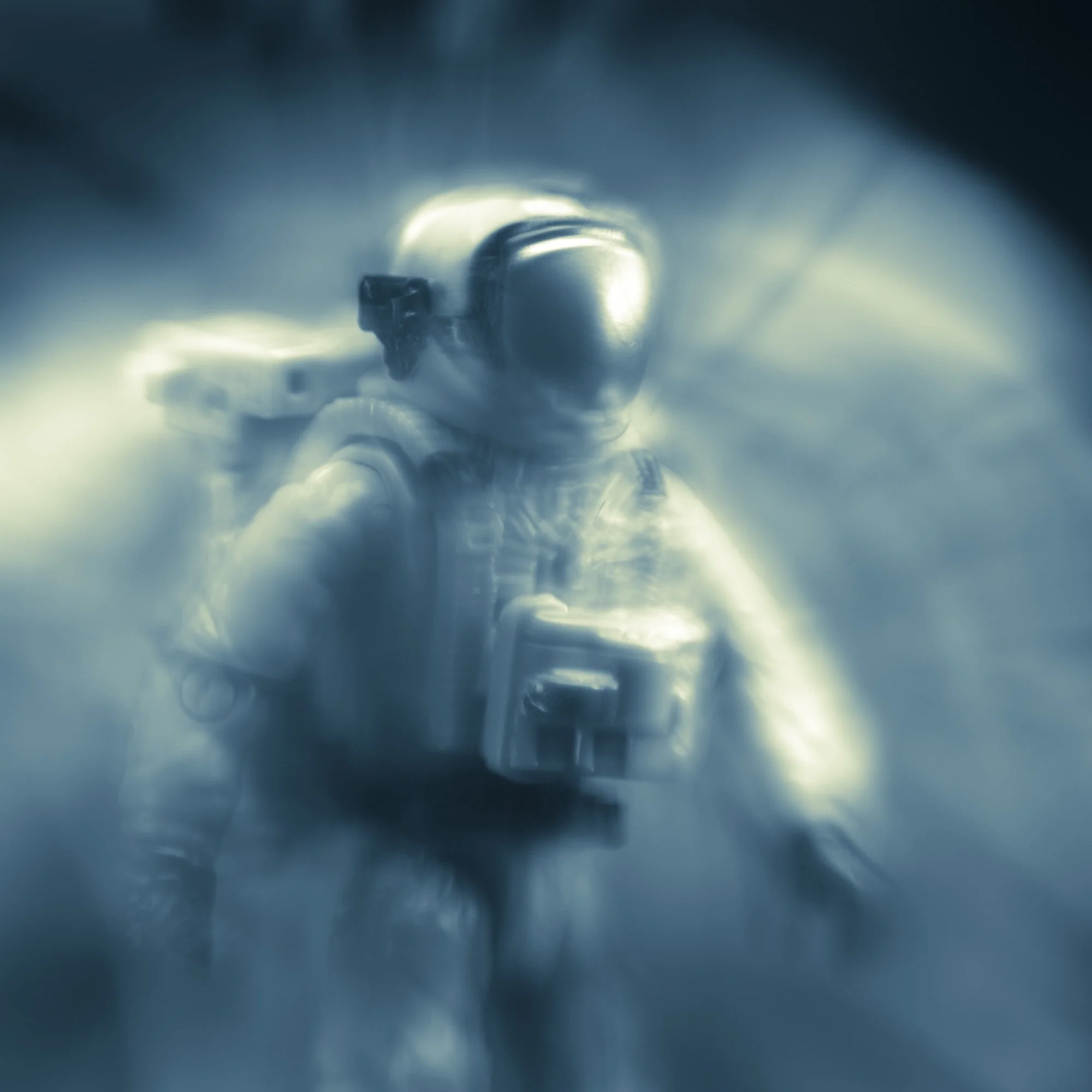 An astronaut photographed by Mark Robert Halper.