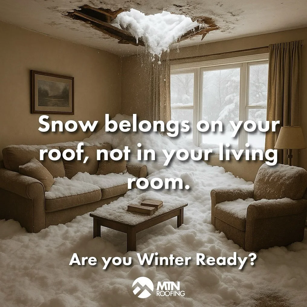 ❄️ Snow belongs on your roof, not in your living room.

Winter is coming! Make sure your home is ready for it! 🏠
We are offering Winter-Ready Maintenance starting at just $99.99 to keep your home safe, warm, and worry-free.

Our service includes:
✅ 