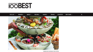 Boulevard Kitchen & Oyster Bar make No. 31 on Canada's 100 Best restaurants