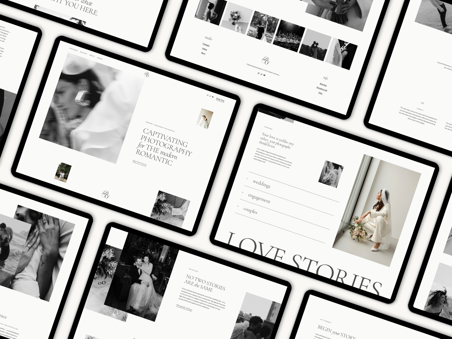 Dahlia Squarespace Template Preview