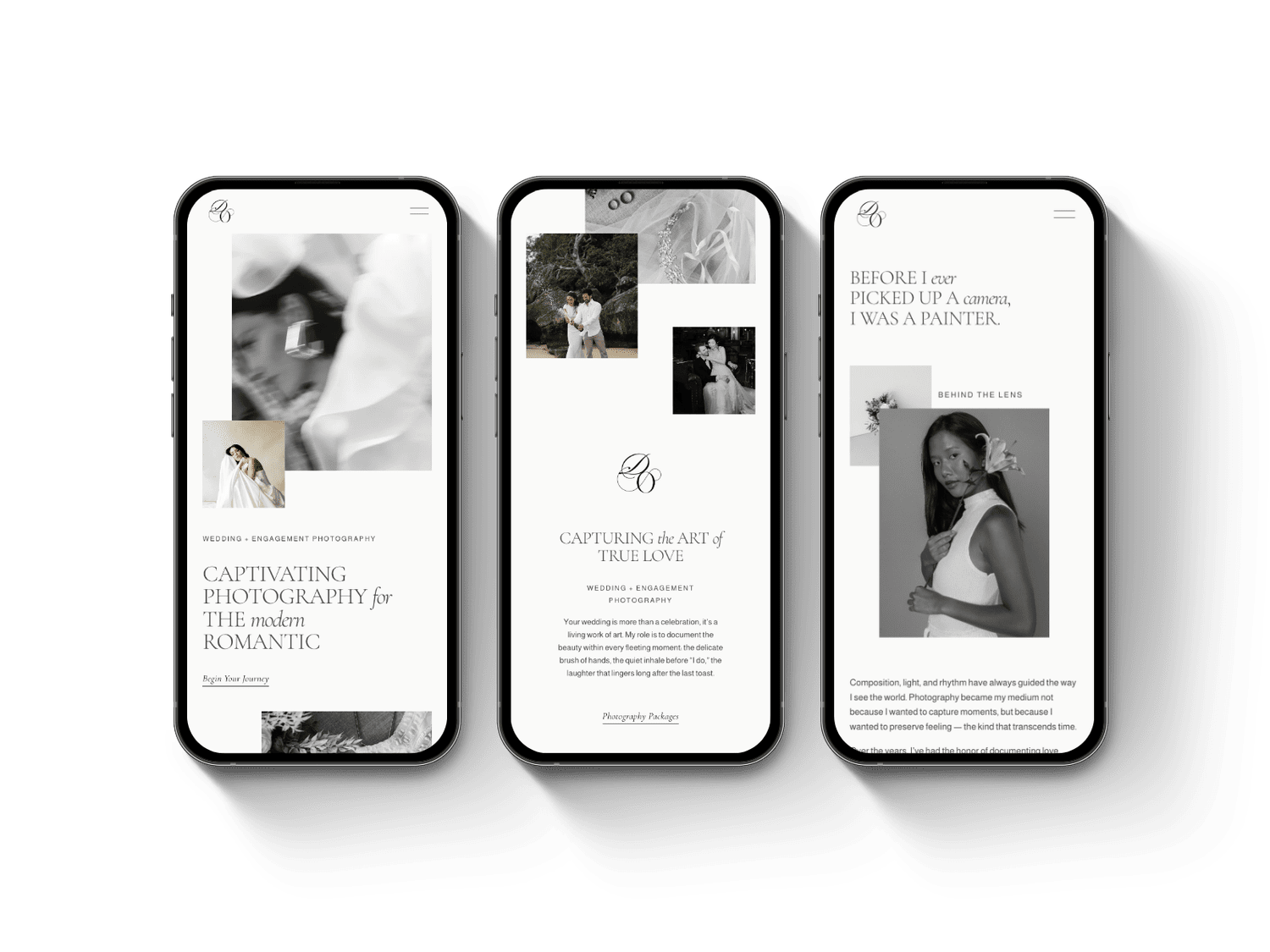 Dahlia Squarespace Template Preview