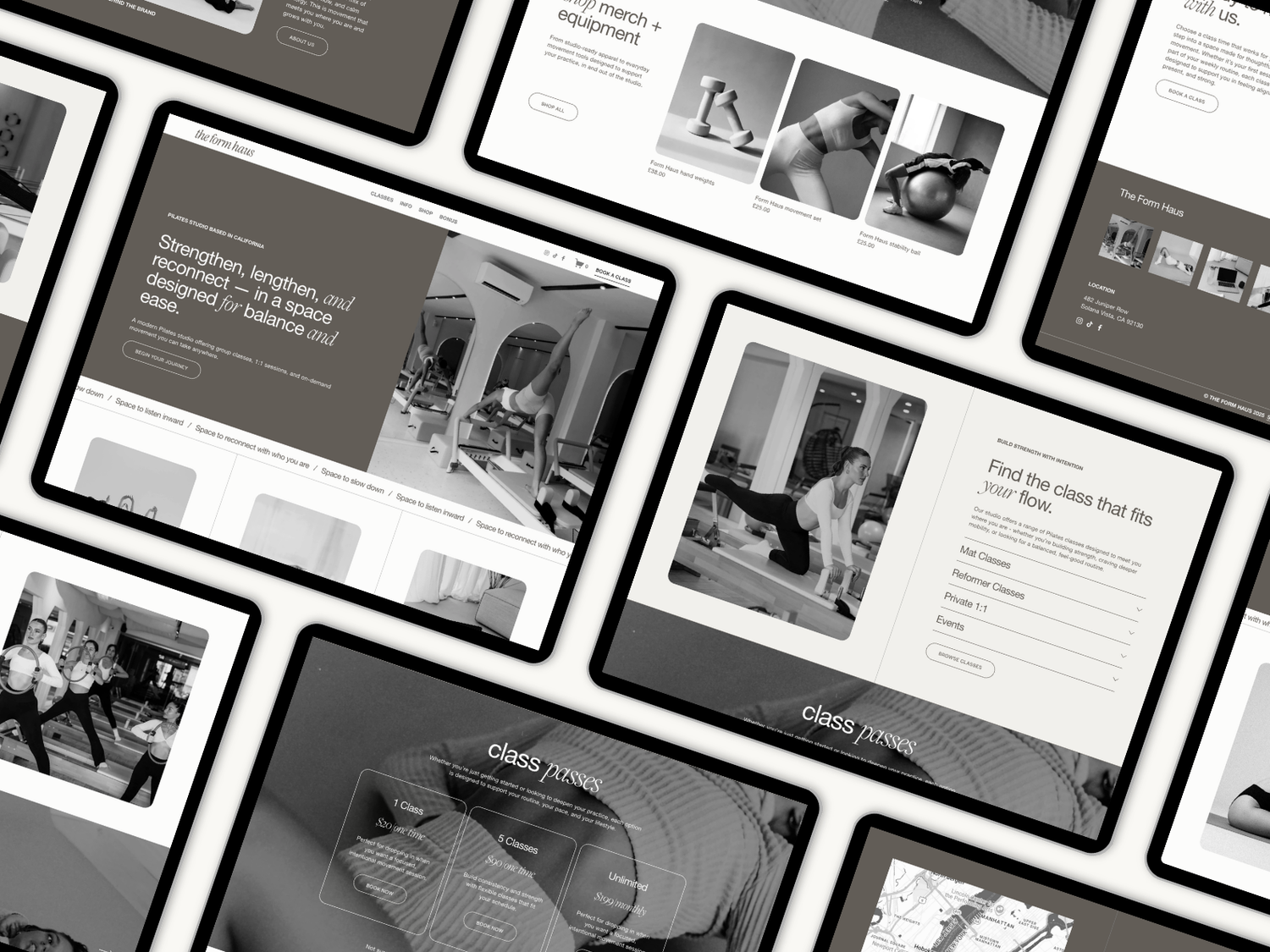 Form Haus Squarespace Template Preview
