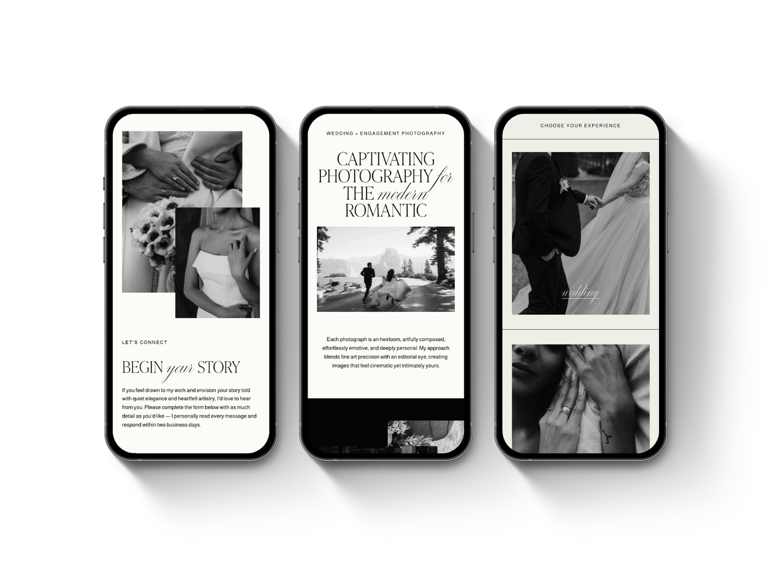 Vivian Squarespace Template Preview