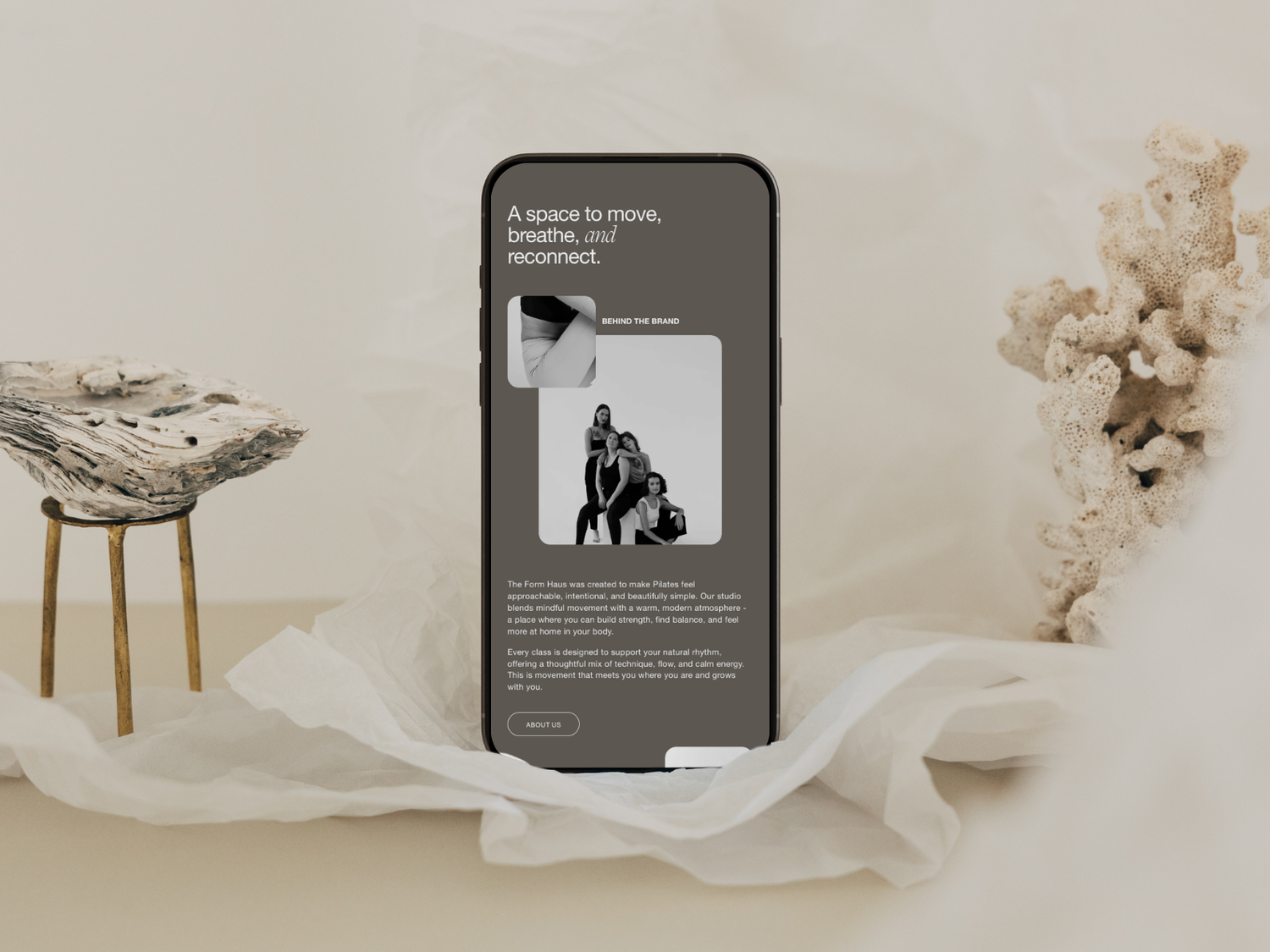 Form Haus Squarespace Template Preview