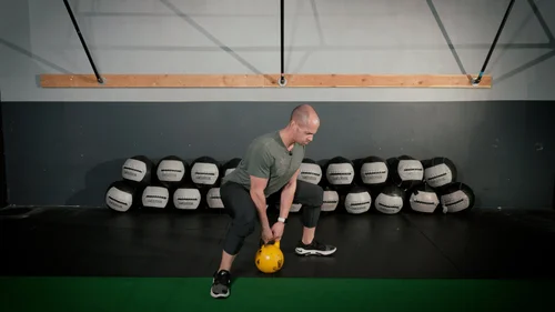 Sumo squat demonstration