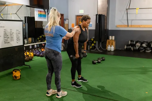 Romanian deadlift training