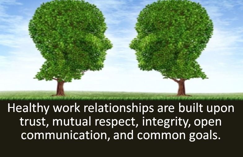 Work relationships:  Complicated and Ever-changing