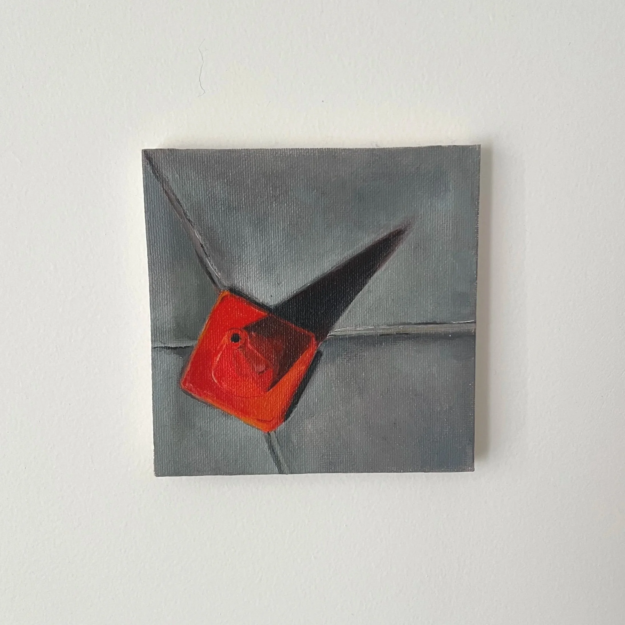 Oil on canvas, 5 x 5 in (2025)