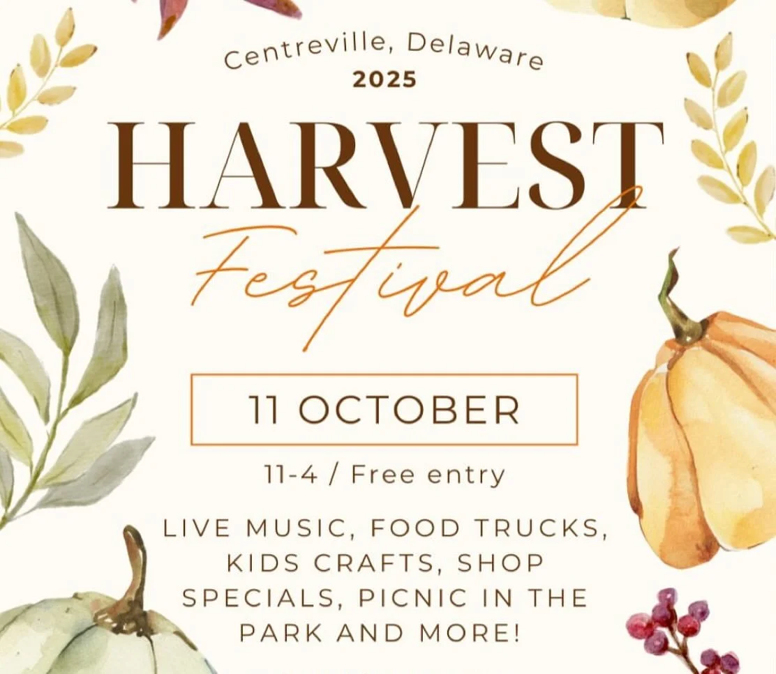 We are looking forward to a fun day in Centreville and hope you will join us!! Food, music, fun activities and shopping throughout our village!