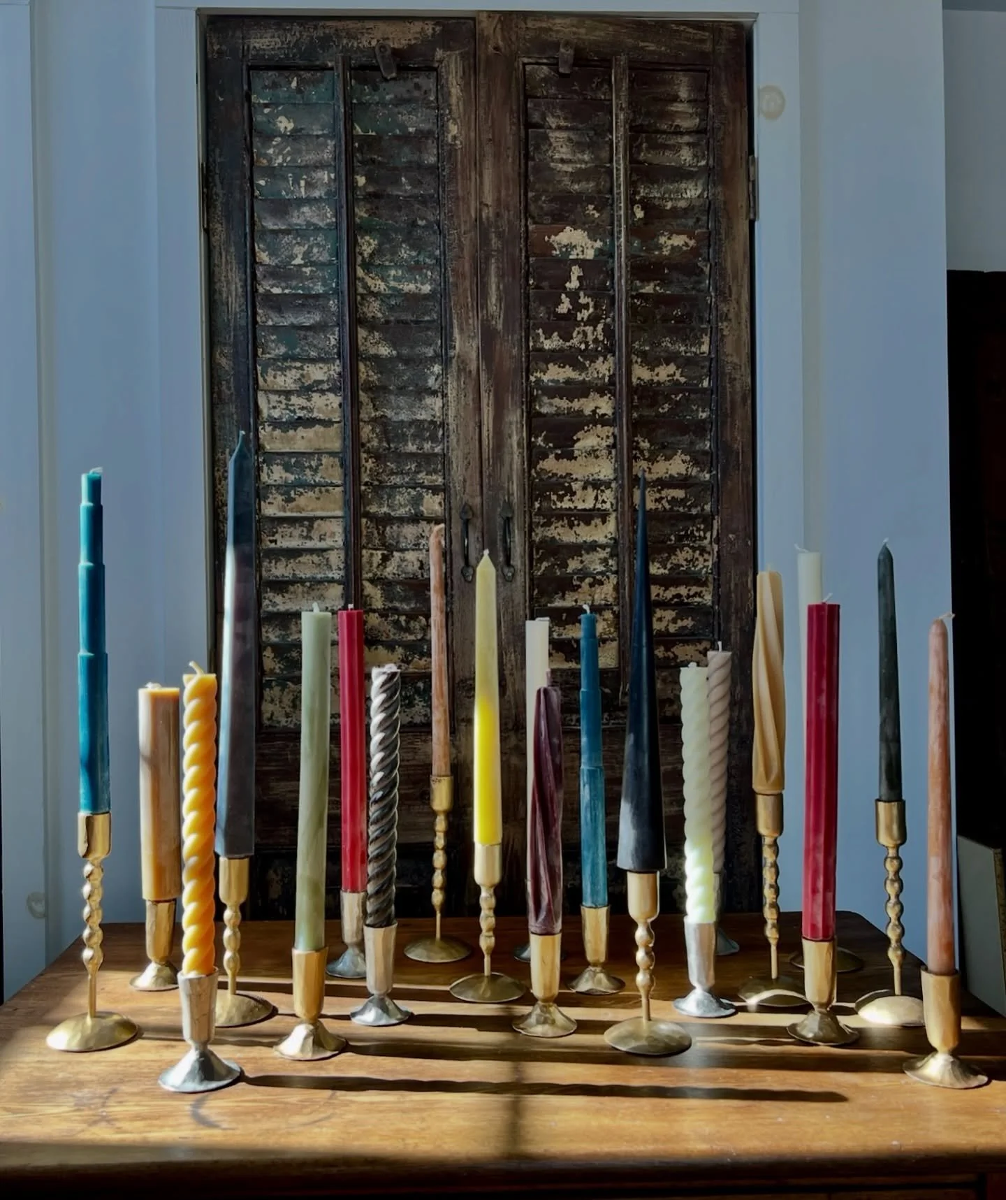 Stop by to see our beautiful candles in all shapes and sizes!