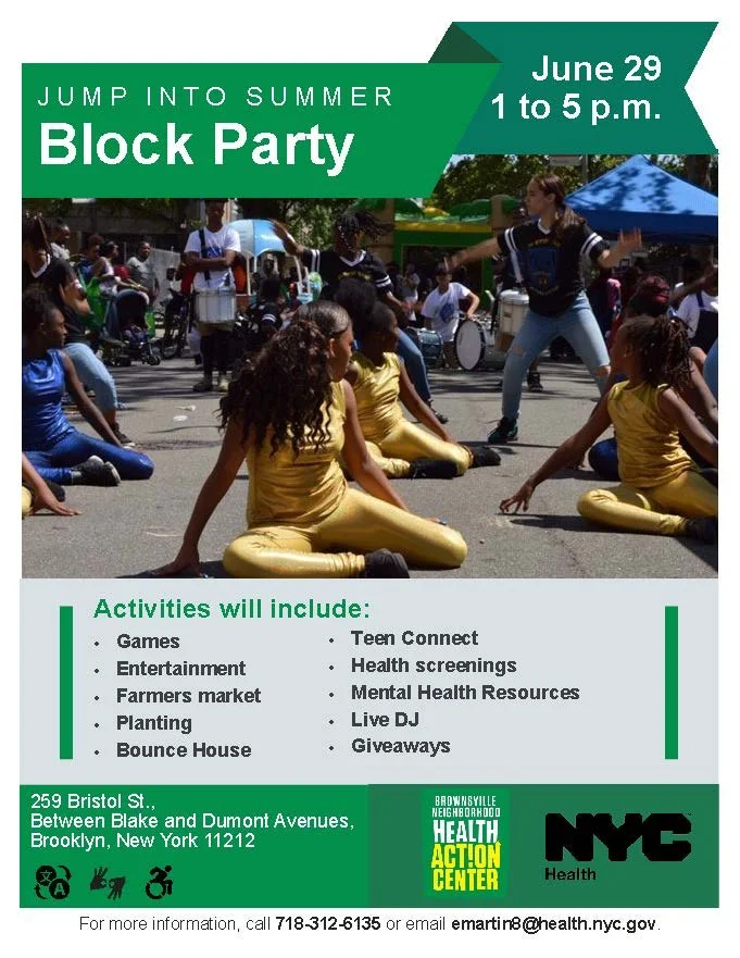 Jump Into Summer Block Party
