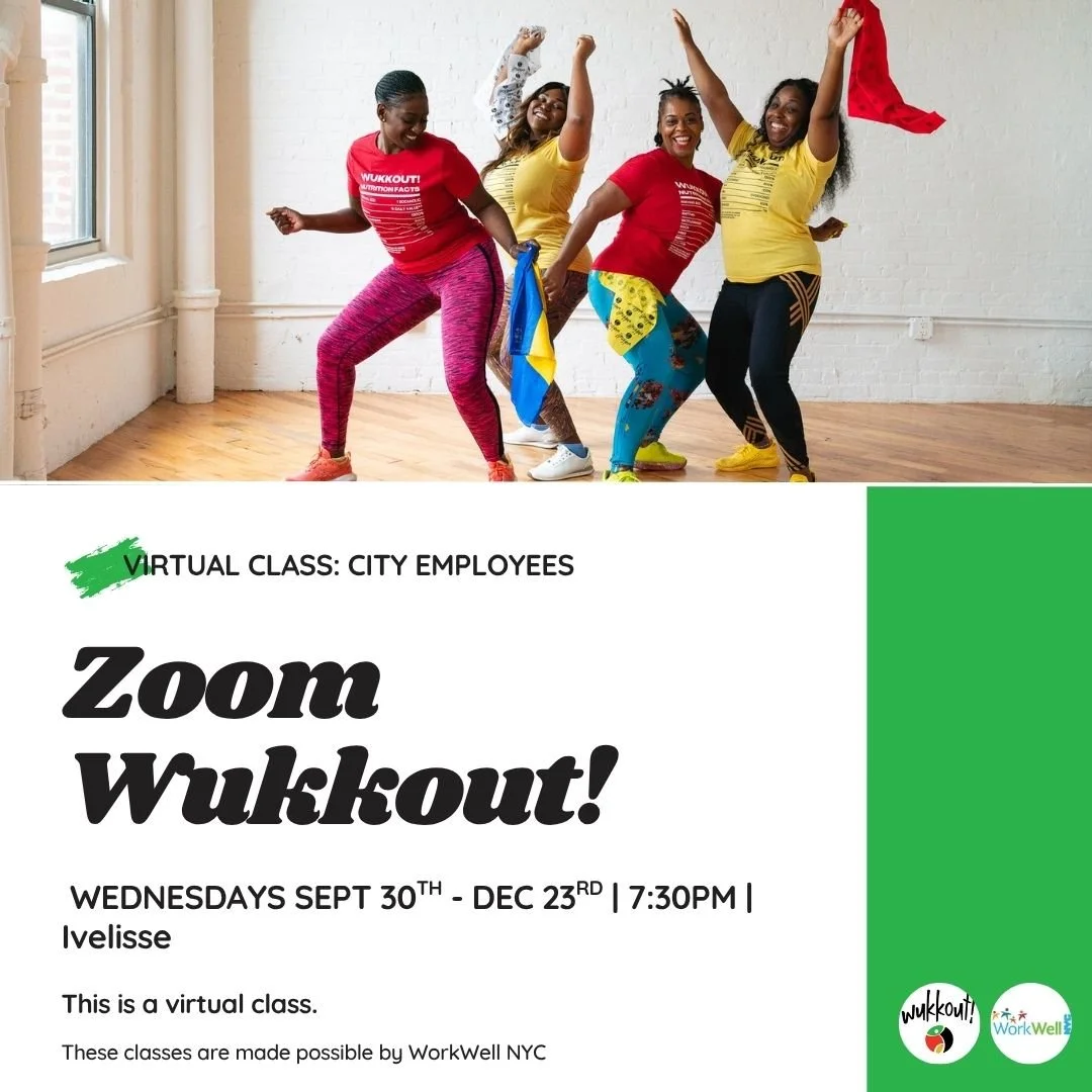 Wednesday Zoom Classes w/ Ivelisse
