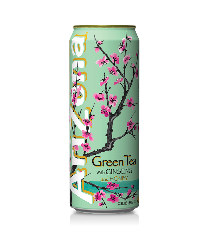 AriZona Green Tea — The Well Wishing