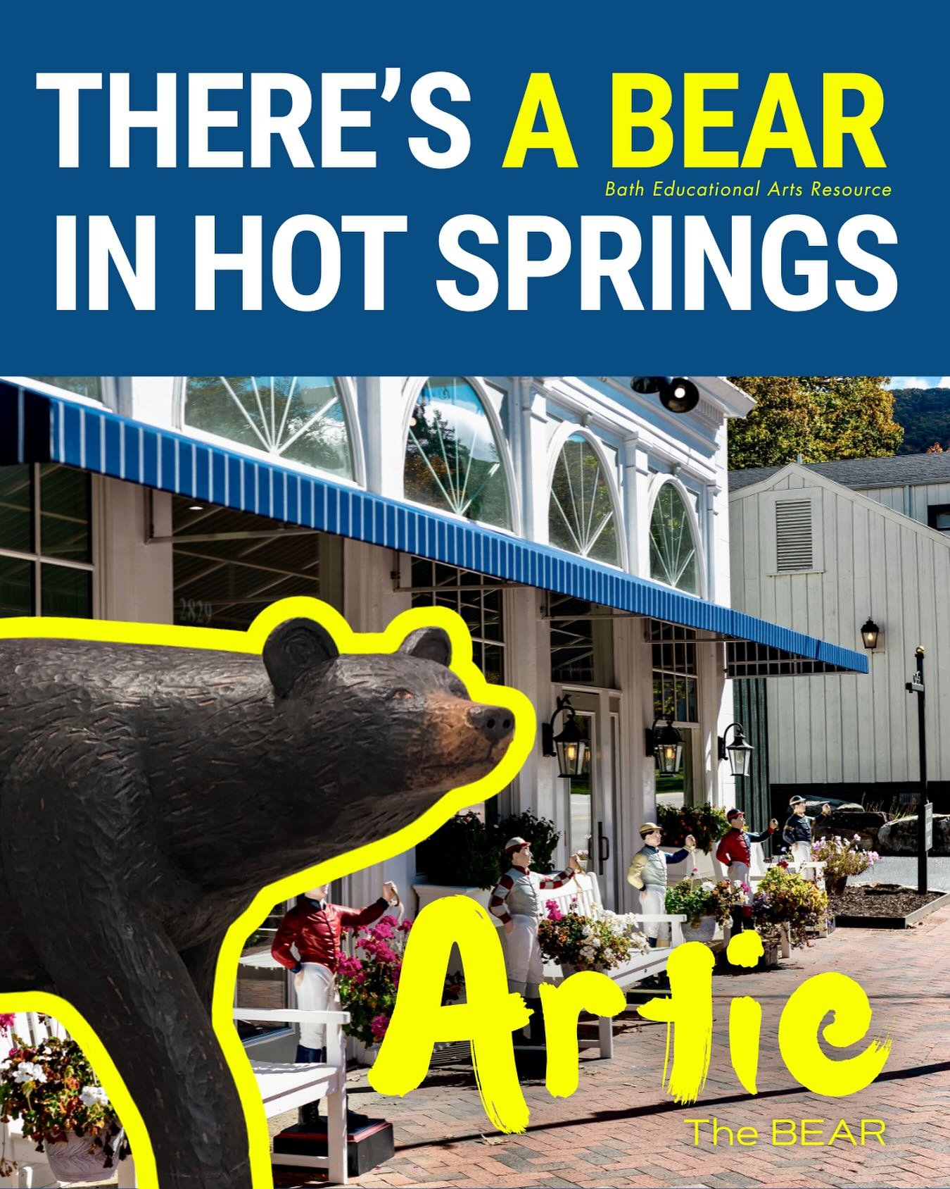 Meet Artie the Bear! 🐻

A huge thank you to everyone who participated in the naming vote, in person and online. Artie came out on top and we love it! Swing by the BEAR to say hi and stay tuned because this community is going to be seeing a whole lot
