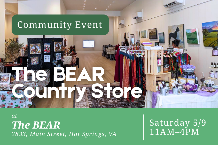 BEAR Country Store | May