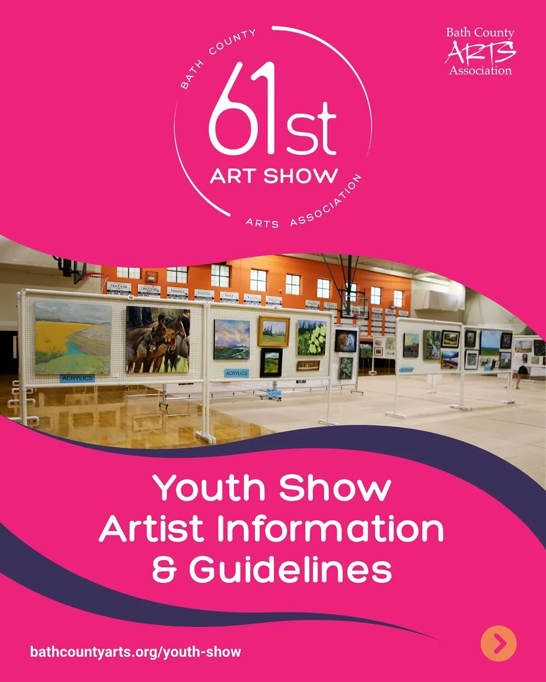 Attention young artists &mdash; registration for the 2026 BCAA Youth Art Show is OPEN NOW!

If you&rsquo;re currently in 6th&ndash;12th grade, this one&rsquo;s for you! We can&rsquo;t wait to see your talent on display at the annual Youth Show, runni