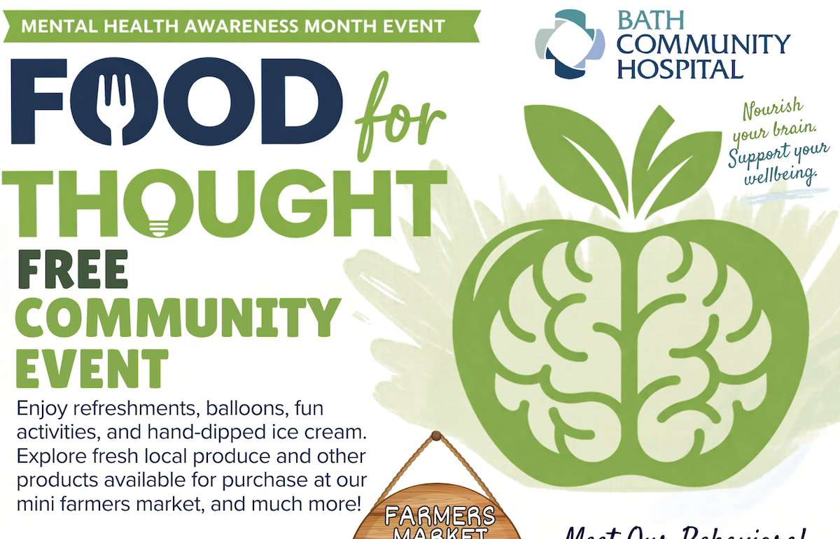 Food For Thought – Free Community Mental Health Awareness Month Event